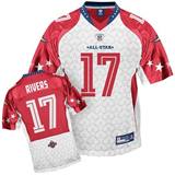 Picture of San Diego Chargers #17 Phillip Rivers 2011 Pro Bowl AFC NFL Jersey
