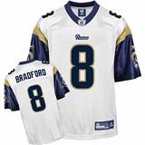 Picture of St.Louis Rams #8 Bradford White NFL Jersey