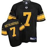 Picture of Pittsburgh Steelers #7 Roethlisberger Black NFL Jersey