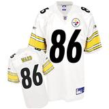 Picture of Pittsburgh Steelers #86 Ward White NFL Jersey